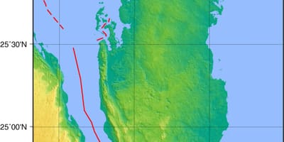 Žemėlapis kataro geografija