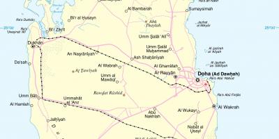 Kataras kelių maršruto žemėlapį